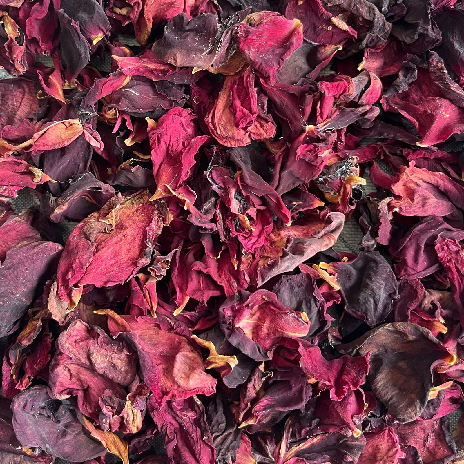 Dark Red Perfumed Dried Rose Petals