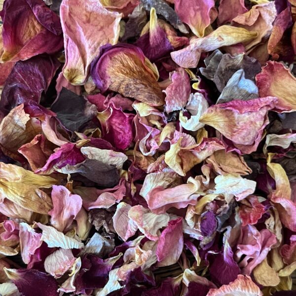 Dry Mixed Rose Flower Petals
