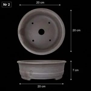 Hand Made Wabi-Sabi Bonsai pot
